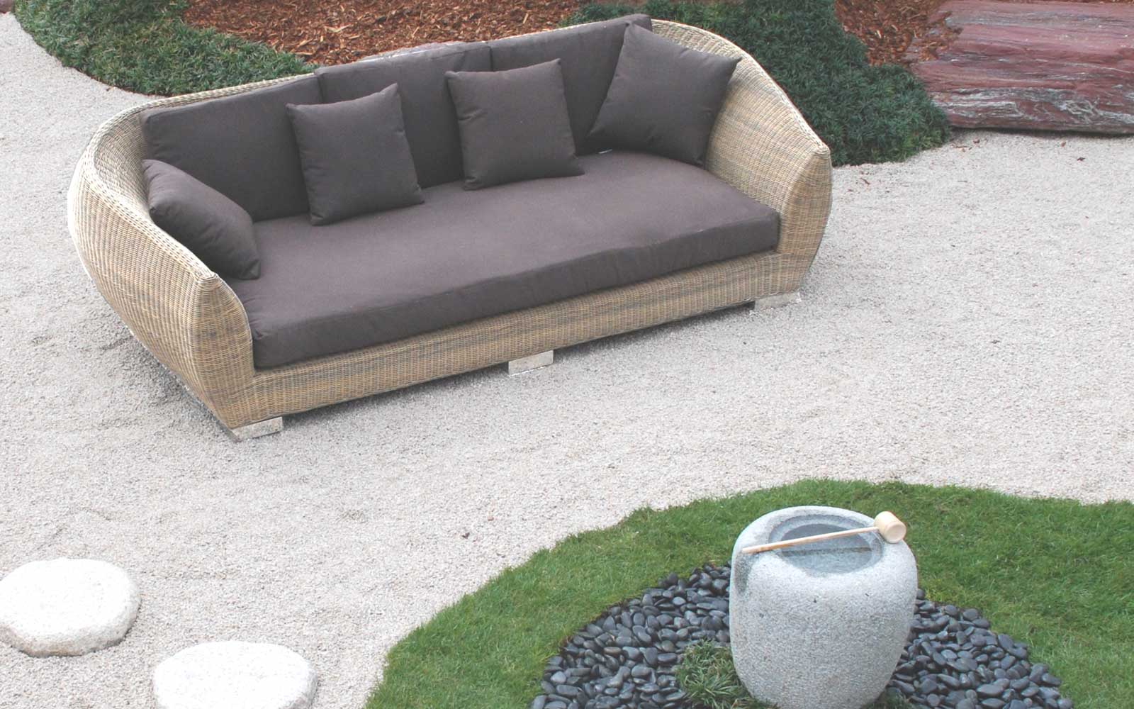 Rattan Sofa