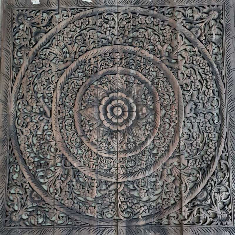 Mandala 120 cm Pigmentiert