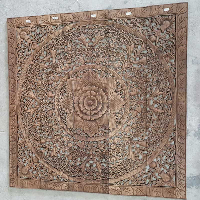 Mandala 150 cm Natural
