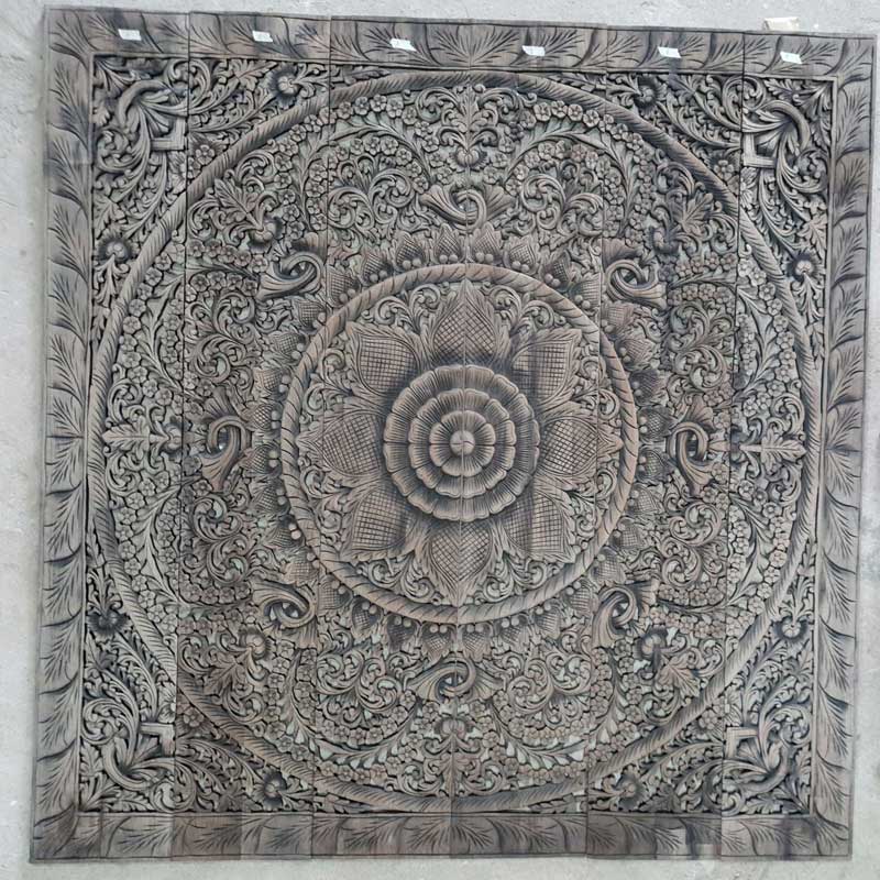 Mandala 180 cm Pigmentiert