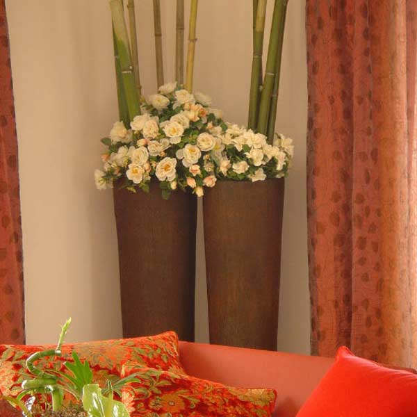 Palm Vase 120 cm konisch