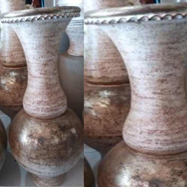 Vase Suling Bibir Gelombang 100